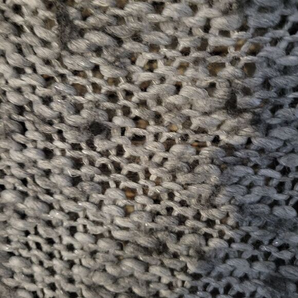 "Decree" Woman's cardigan sweater Size: XL gray/silver/black mix Pre-owned - Picture 5 of 8